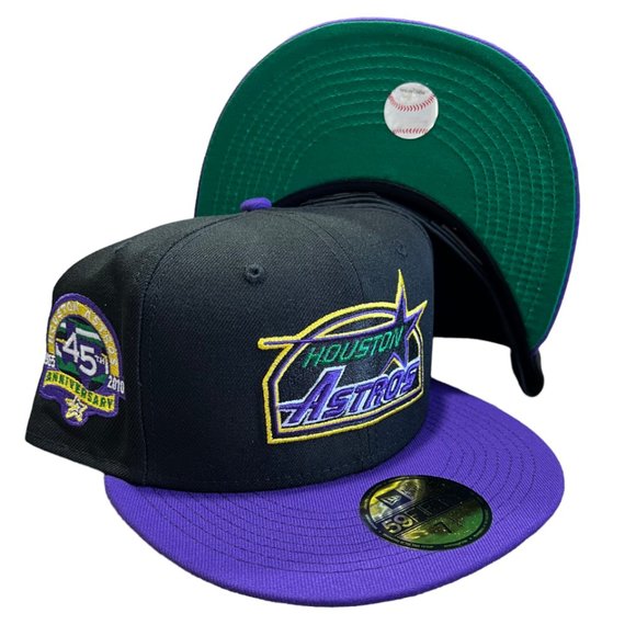 New Era Other - New Era Houston Astros 59FIFTY Fitted Hat Exclusive 40 Year Side Patch